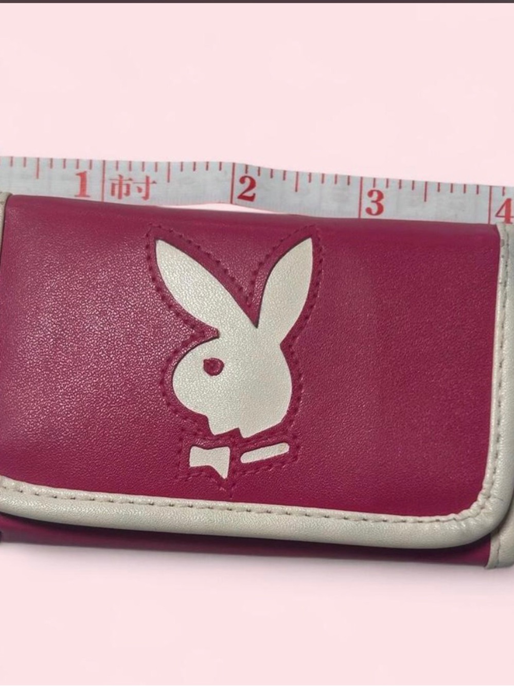 PLAYBOY Hot Pink and White Bunny Logo Wallet